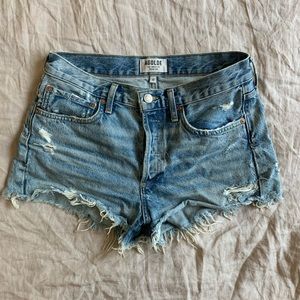 Agolde Parker Vintage Shorts in Swapmeet